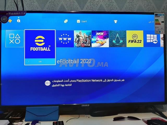 Console ps4 slim 500go flash