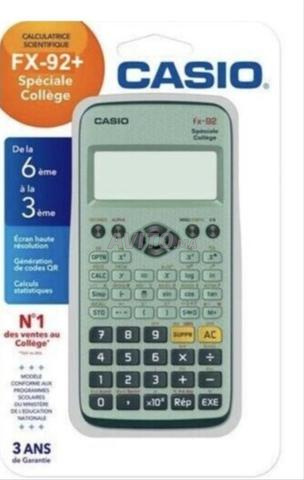آلة حاسبة كاسيو fx-92 خاصة بالكلية