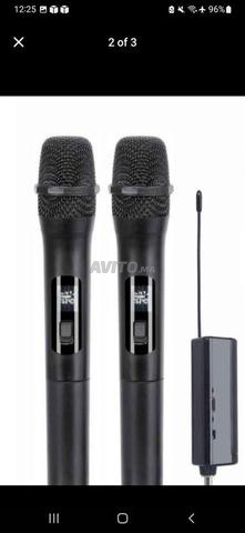 Microphones Pro Sans Fil Pack Wireless UHF HQ