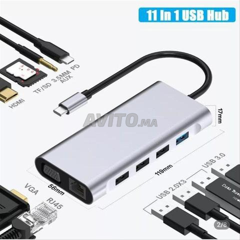 Hub USB Type C vers HDTV à partir de 65 dh - 2