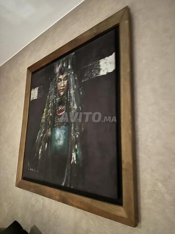 Magnifique tableau artistique sur velours