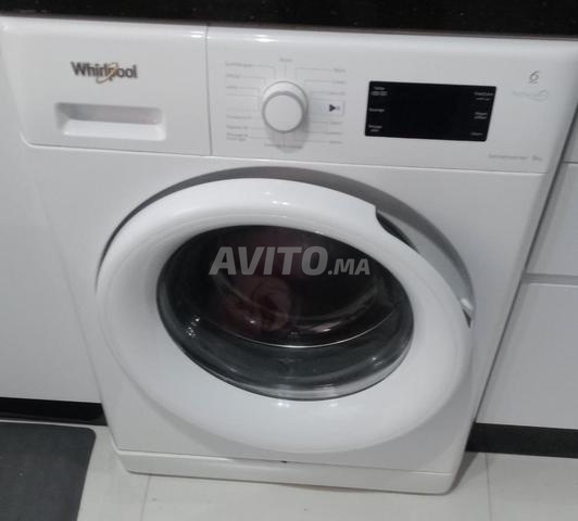 غسالة ويرلبول 8 كجم الحاسة السادسة