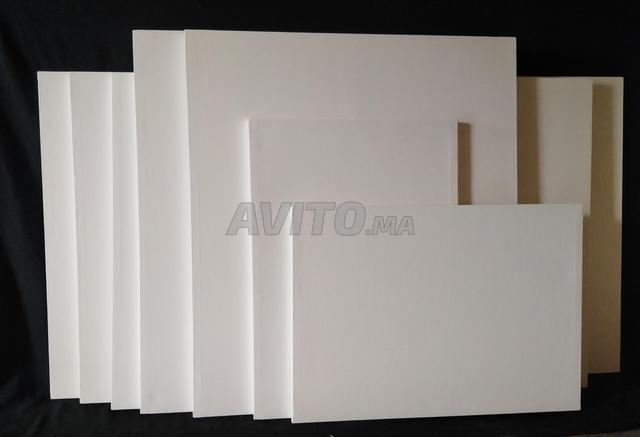 Tableau toile Tableaux blancs pour la peinture