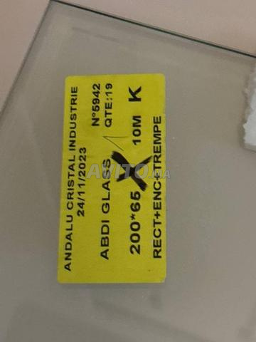 Porte / paroi de douche en verre trempé – bon état - 2