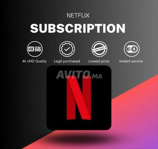 Netflix 4K UHD Premium Compte Personnel 🍿🎬✅