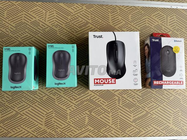 Souris avec fil ou sans fil Bluetooth