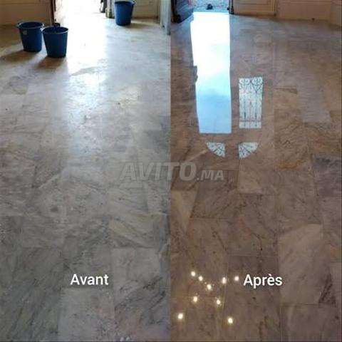 صقل وتلميع الرخام والفسيفساء