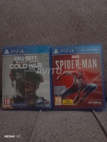 CD SPIDERMAN et CD COD BLACK OPS COLD WAR