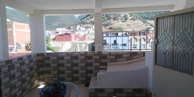 منظر بانورامي على الجبال