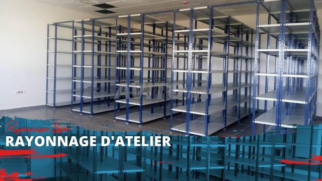 Rayonnage léger métal – Montage rapide