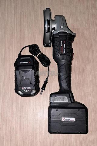 Meuleuse 20v avec batterie 12Ah et chargeur 4,5 Ah