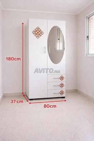 Mario 2 portes et meuble à chaussures turc - 2