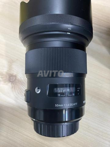Objectif Sigma 50mm f1.4 DG HSM Art pour Canon - 2