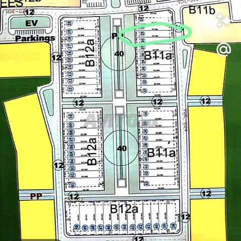 Terrain villa prestigia plage des nations