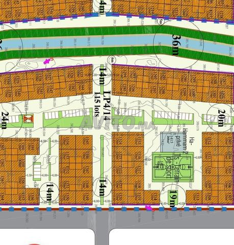 بقعة سكنية لبناء 6 شقق ودوبليكسين