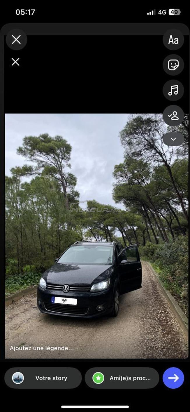 Volkswagen Touran Diesel Automatique 2011 à Tanger