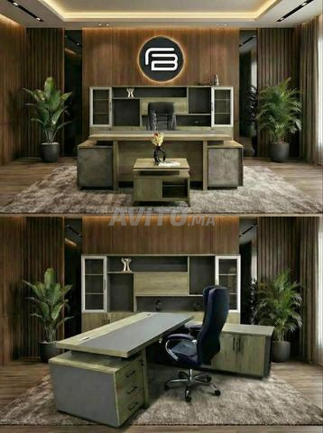 Bureau de direction moderne pour bureaux administratifs haut de gamme