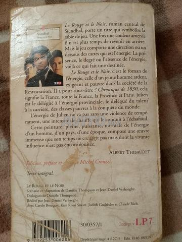 الأحمر والأسود لـ ستندال (TF1) - 2