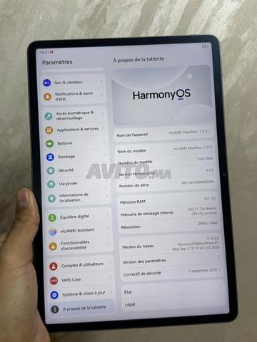 HUAWIEI MatePad 11 5 S 256gb 8RAM جديدة