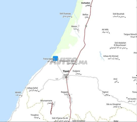 Terrain à vendre AGLOU