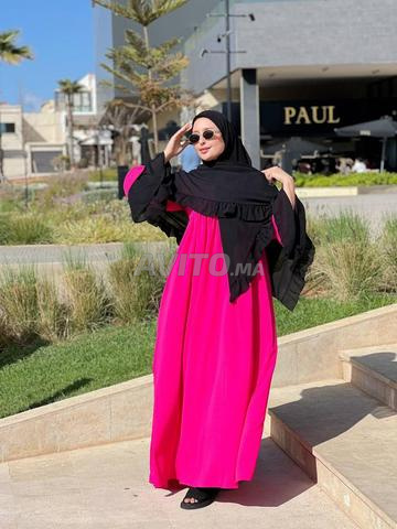 كسوة راقية من قطعتين، لجميع المناسبات كريب روزا