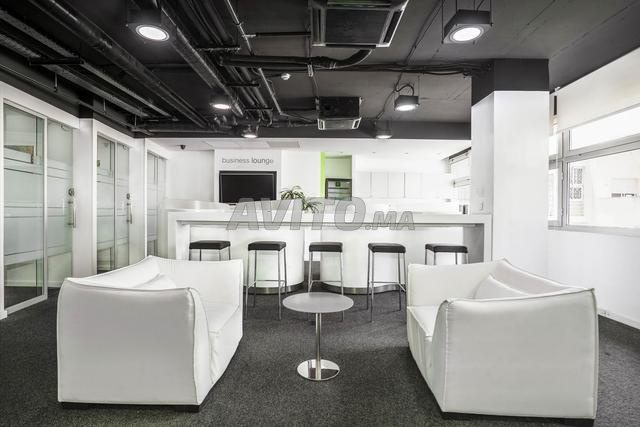 Location bureau 5 pers. à CASABLANCA, Abdelmoumen