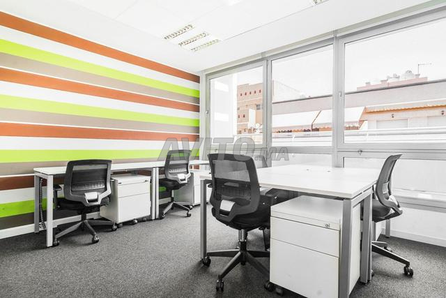 Location bureau 5 pers. à CASABLANCA, Abdelmoumen