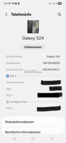 Samsung S24 neuf 8G RAM 256G