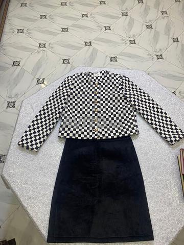 سترة مانجو بنقشة مربعات من MN