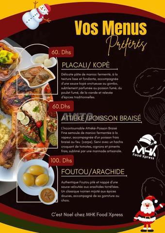 MHK Food Xpress Restaurant Africain à salé