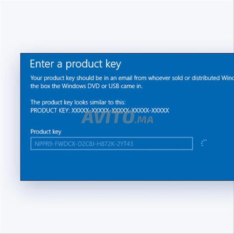 Clé windows 10 - 11 - office