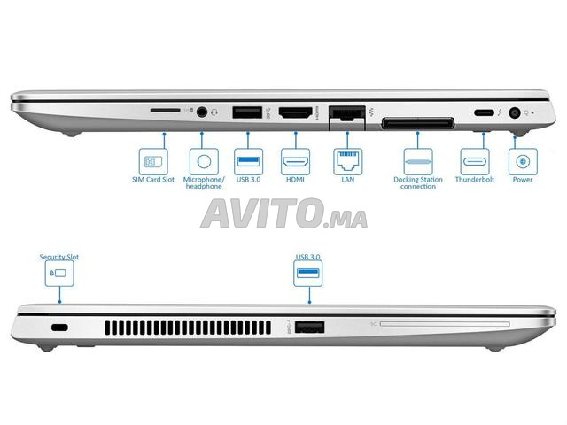HP EliteBook 840 G5 Intel Core i5 de 8e génération - 2