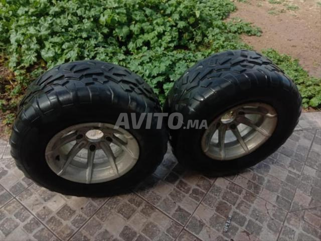 2 JANTES SHHJ POUR PNEUS 25 X 12 POUR BUGGY