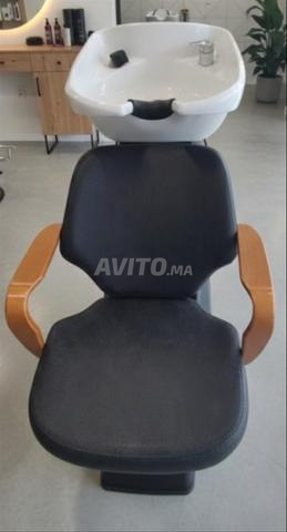 Fauteuil de coiffure pour lavage de cheveux