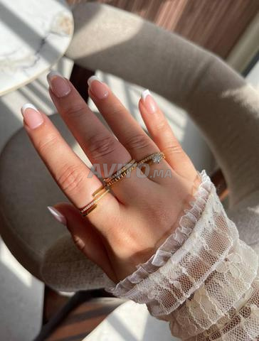 Bague Chic en Acier Inoxydable XU7450 - 2