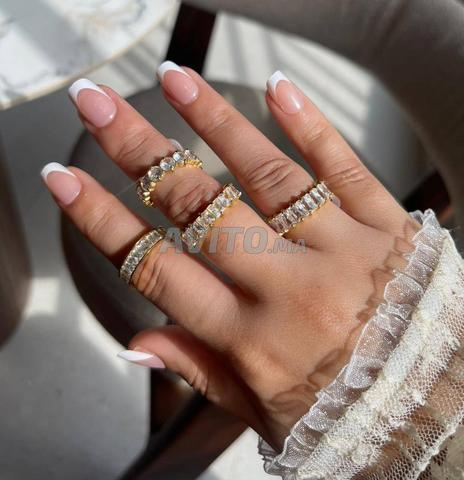 خاتم أنيق من الفولاذ المقاوم للصدأ XU7450