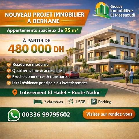 OPPORTUNITÉ À SAISIR À BERKANE