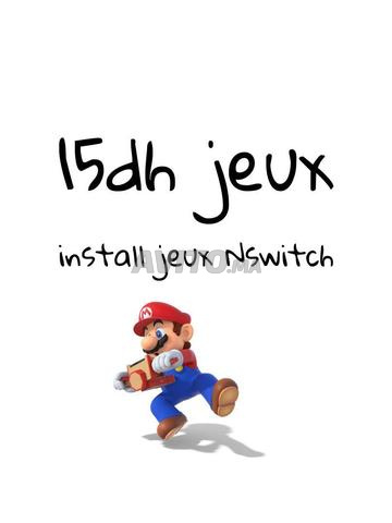 Installation jeux Switch et flash