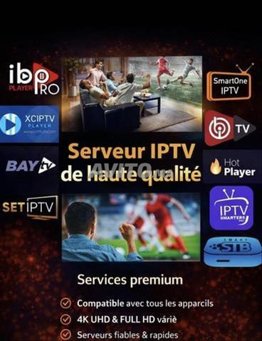 Abonnement IPTV 12 mois service premium