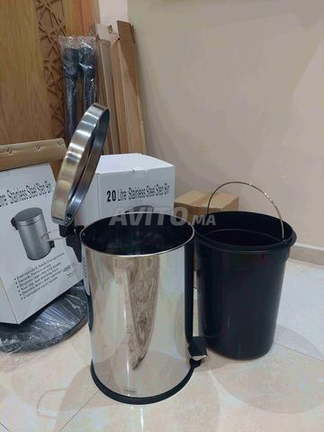 POUBELLE A PEDALE 20L INOX MARQUE ESPAGNE en GROS - 2