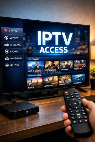 اشتراكات IPTV Premium 4K ابتداءً من شهر واحد ✨🚀