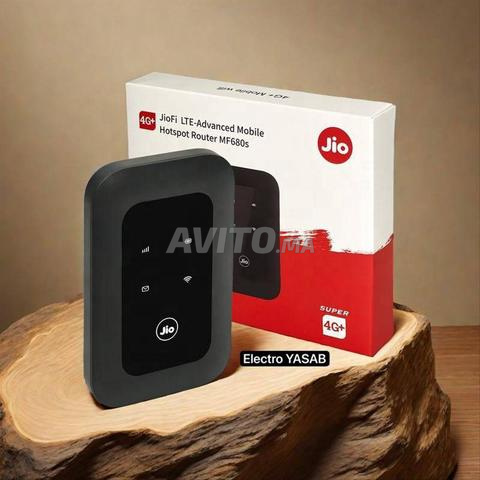 Wifi portable compatible avec tous les réseaux 4G JIO WIFI