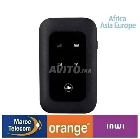 ويفي متنقل كيخدم جميع شبكات 4G JIO WIFI