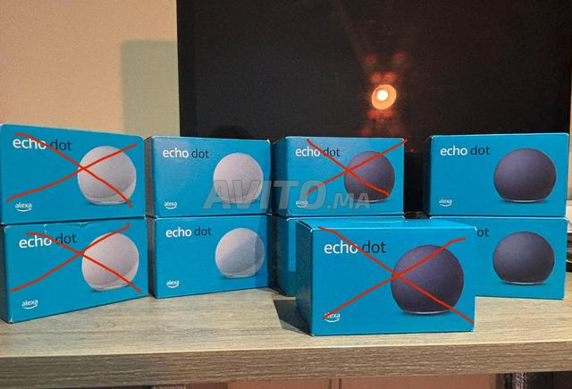 Alexa echo dot neuf Promo 649 Dhs au lieu de 750