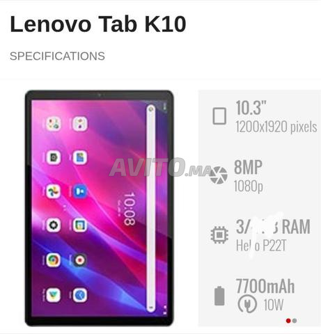 Tablette Lenovo Tab K10 32G