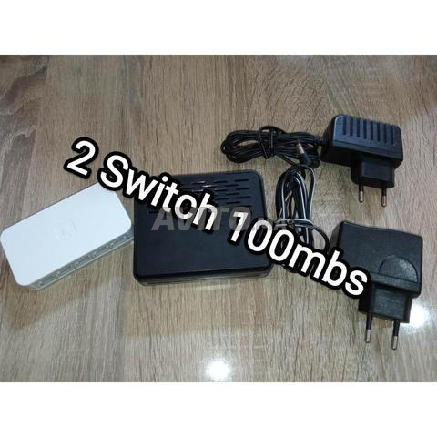 2 Switch DLink 5 ports 100mbs
