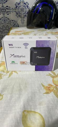 Smart TV Box X96 Plus Android – 8K – WiFi 5G