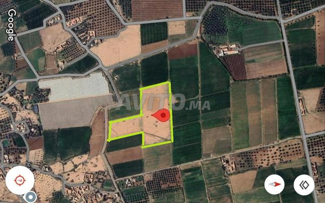 Terrain titré route sidi rahal