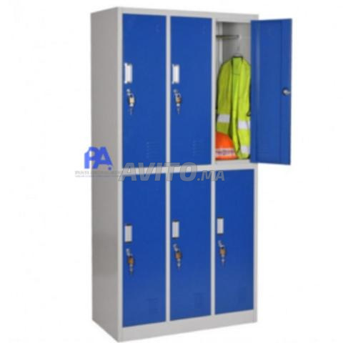 Mobilier métallique/vestiaire/clapet/classeur