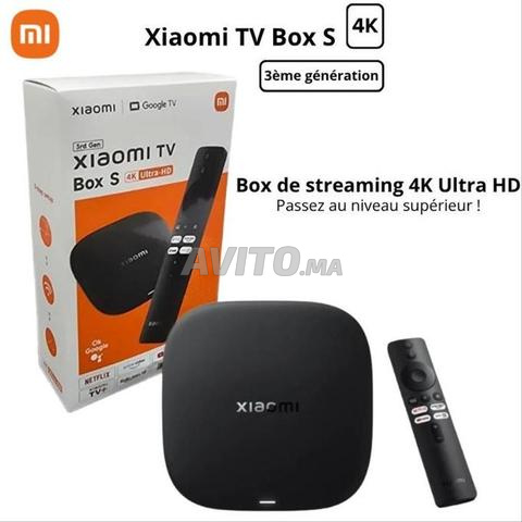 Xiaomi tv box s 4k UHD 3ème gén version Officiel